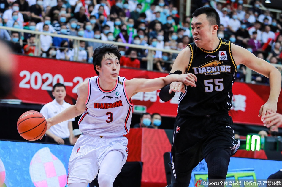 CBA总决赛G3：广东110-103辽宁