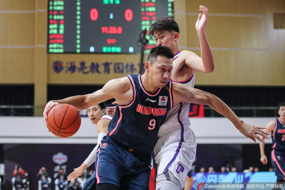 CBA第11轮：天津98-110广东