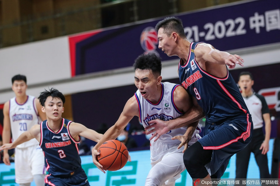 CBA第11轮：天津98-110广东