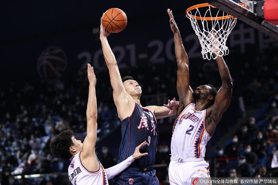 [CBA]广东101-108上海 易建联空砍15+13