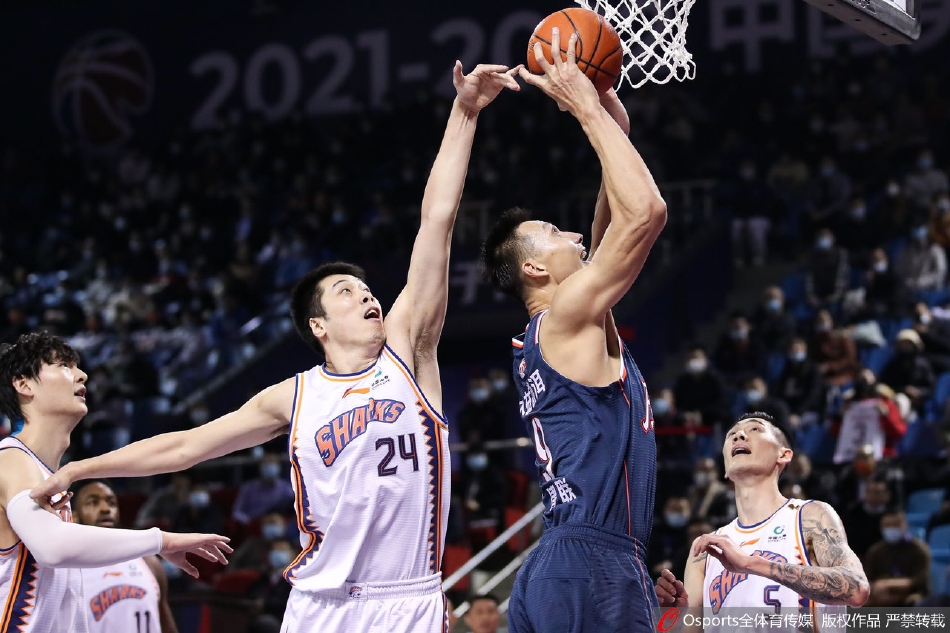 [CBA]广东101-108上海 易建联空砍15+13