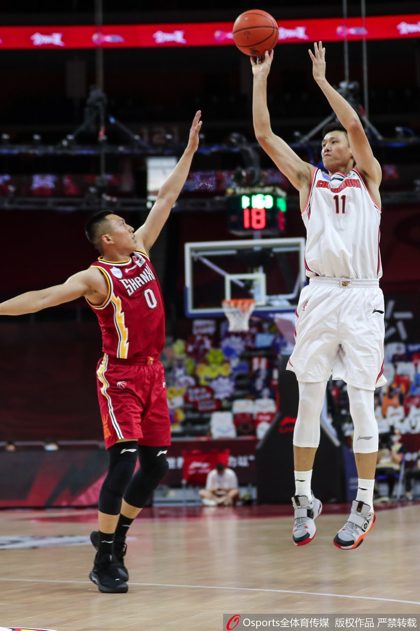 CBA复赛：广东VS山西