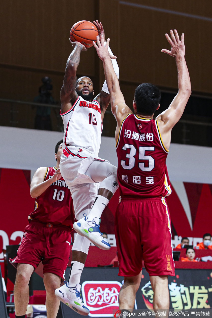 CBA第9轮：广东131-106山西