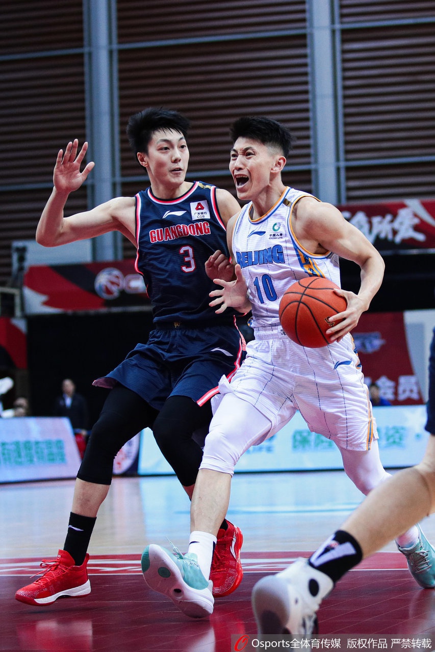 CBA第53轮：北京83-90广东