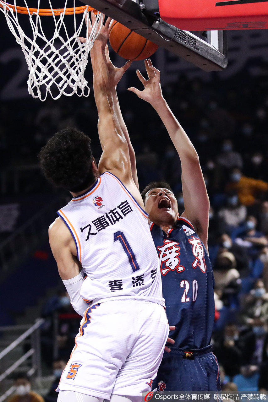 [CBA]广东101-108上海 易建联空砍15+13