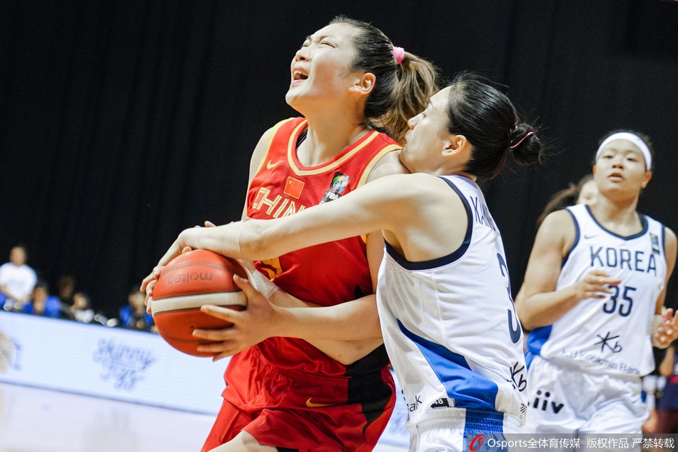 奥预赛:中国女篮负韩国
