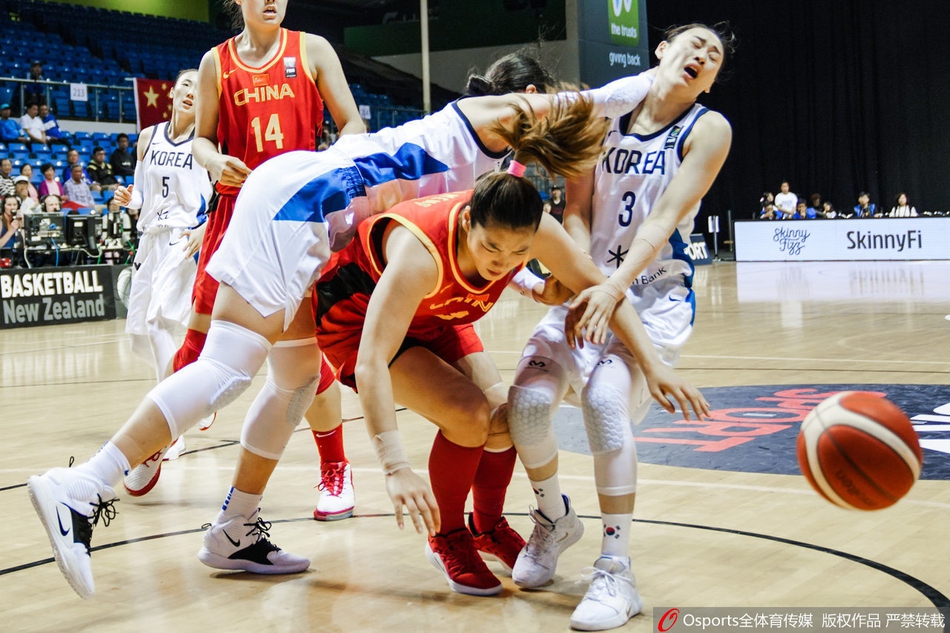 奥预赛:中国女篮负韩国