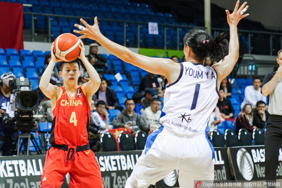 奥预赛:中国女篮负韩国