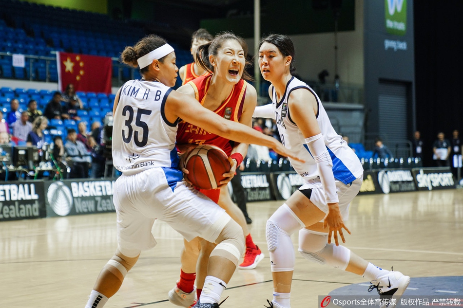 奥预赛:中国女篮负韩国