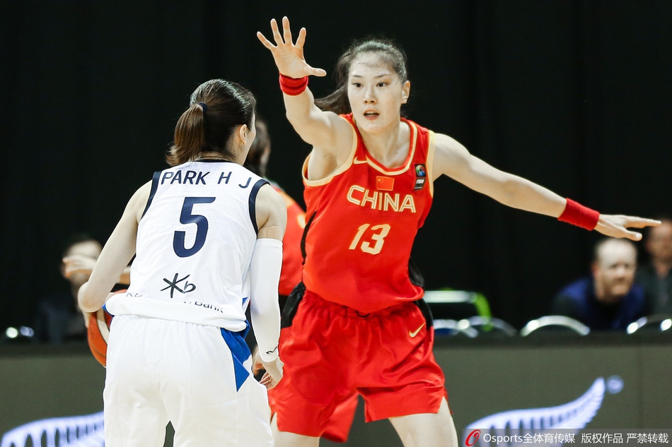 奥预赛:中国女篮负韩国