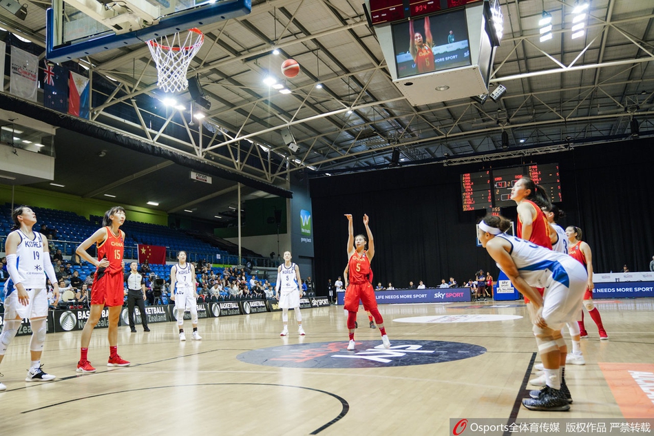 奥预赛:中国女篮负韩国