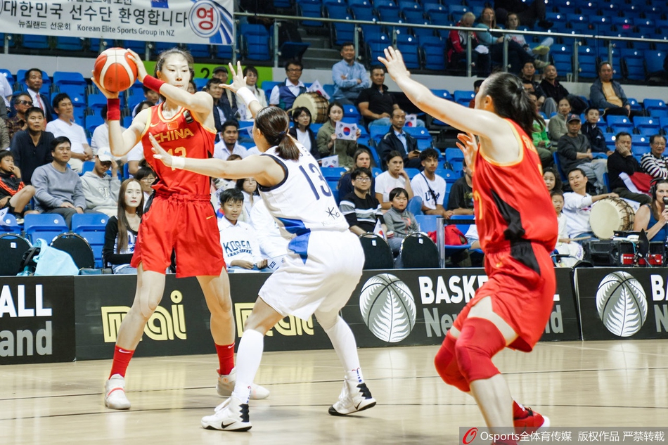 奥预赛:中国女篮负韩国