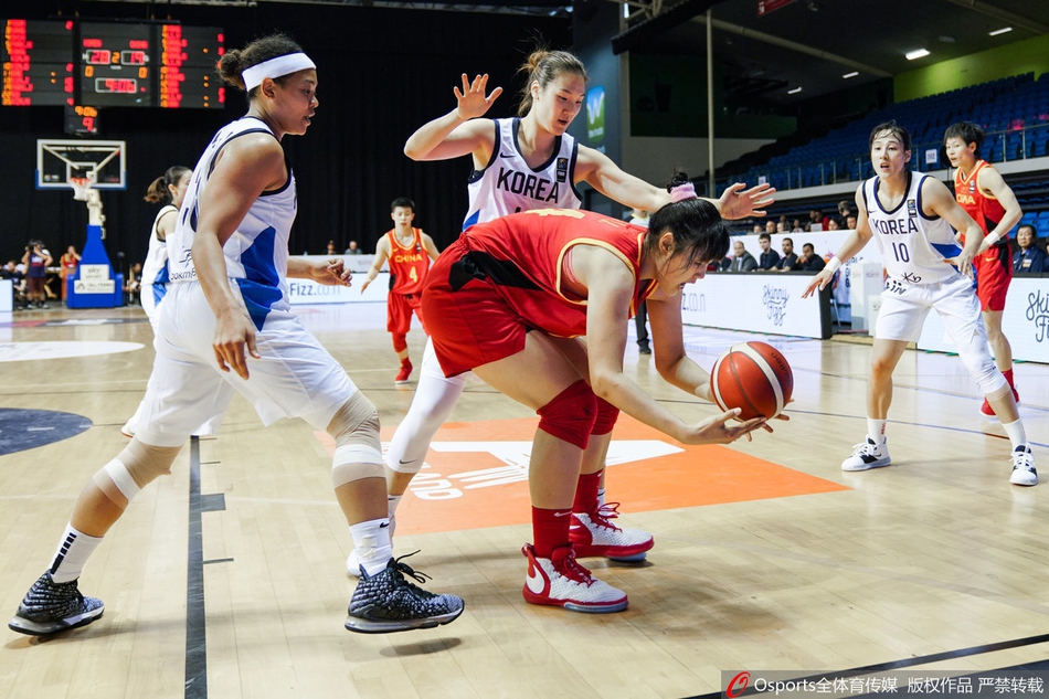 奥预赛:中国女篮负韩国