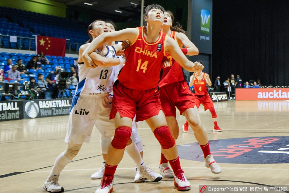 奥预赛:中国女篮负韩国