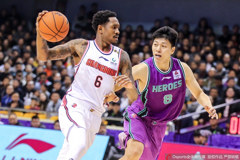 CBA第6轮:山东VS广东