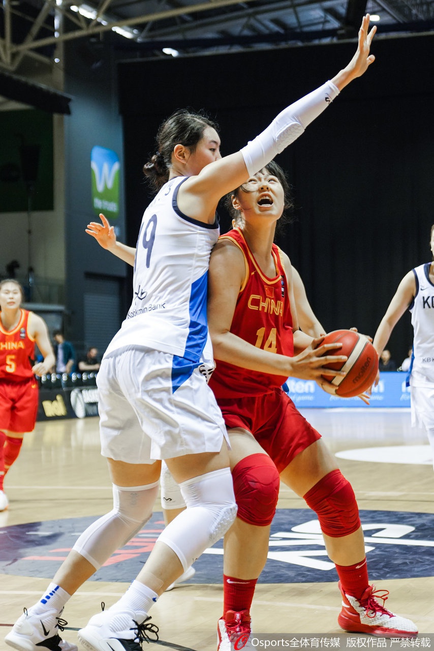 奥预赛:中国女篮负韩国