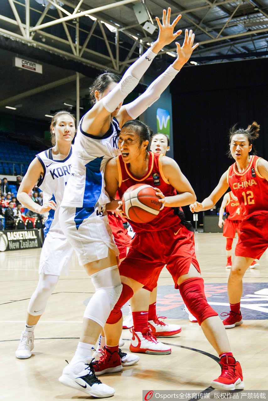 奥预赛:中国女篮负韩国