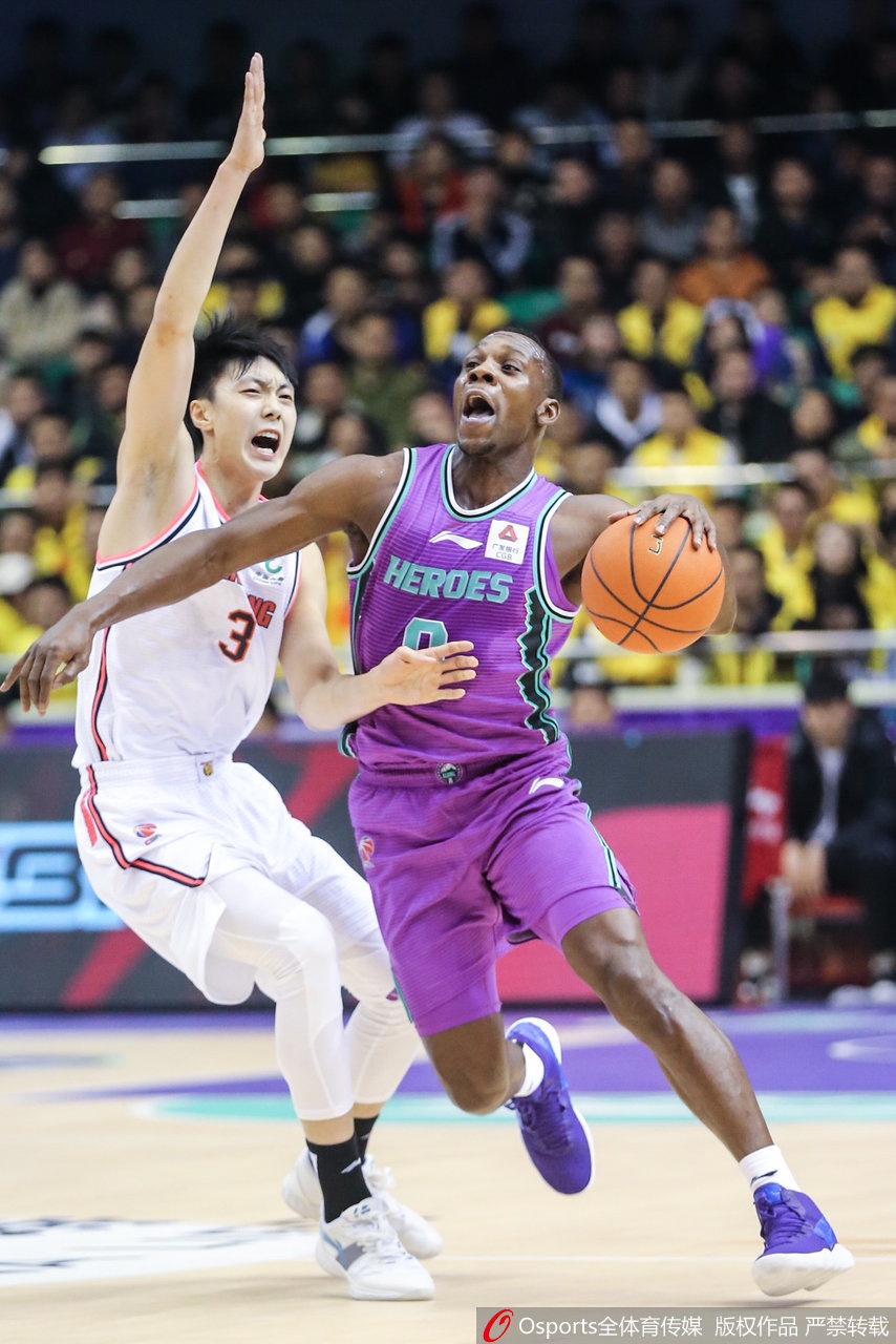 CBA第6轮:山东VS广东