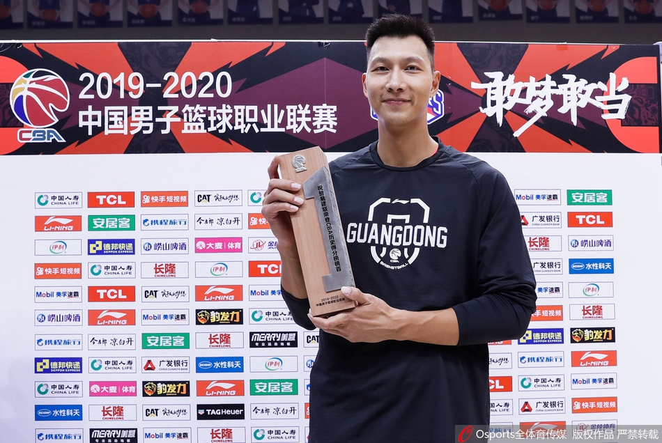易建联超越朱芳雨加冕CBA历史得分王