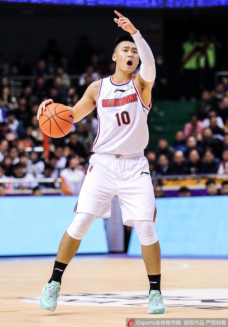 CBA第6轮:山东VS广东