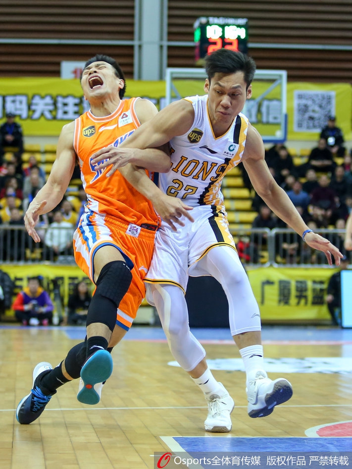 CBA第40轮:广厦127-110上海