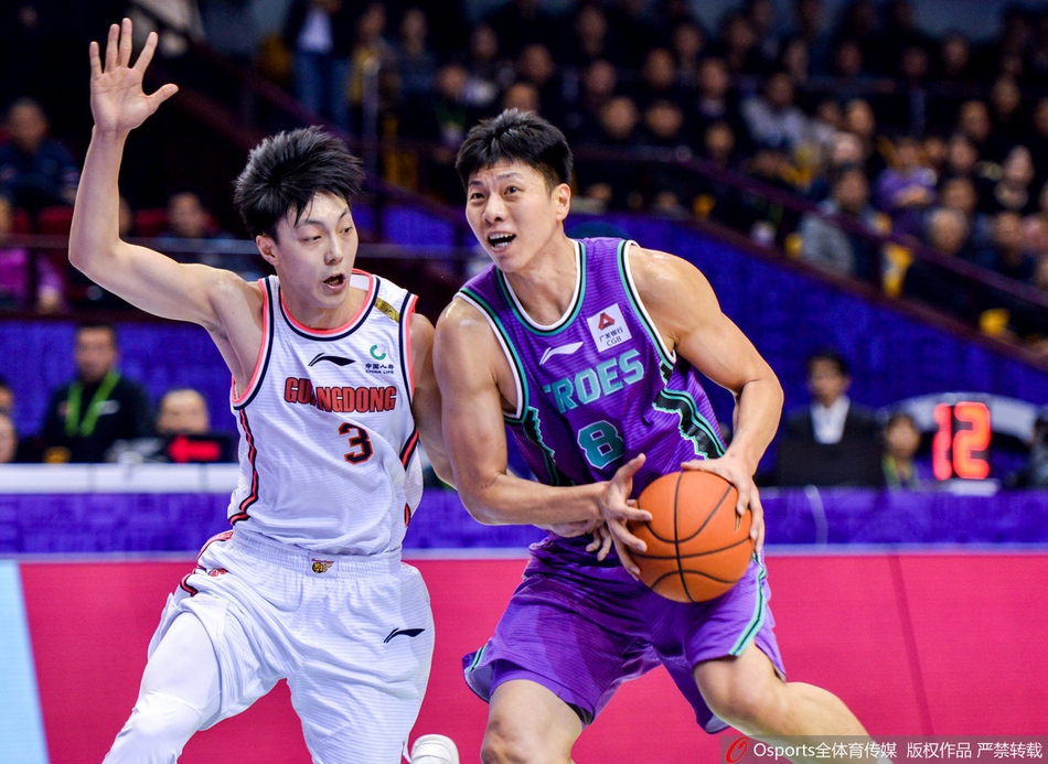 CBA第6轮:山东VS广东