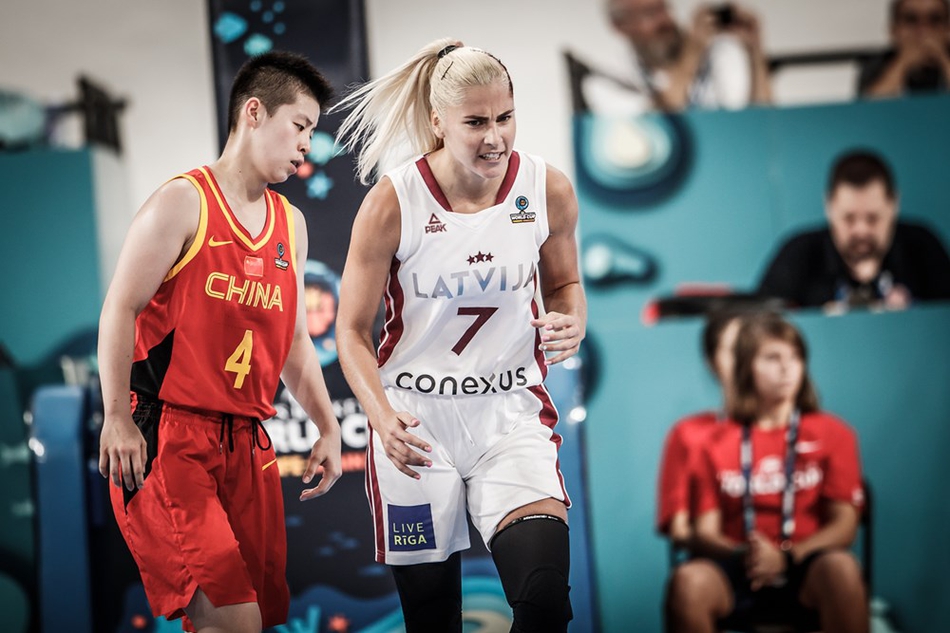 女篮世界杯中国64-61拉脱维亚