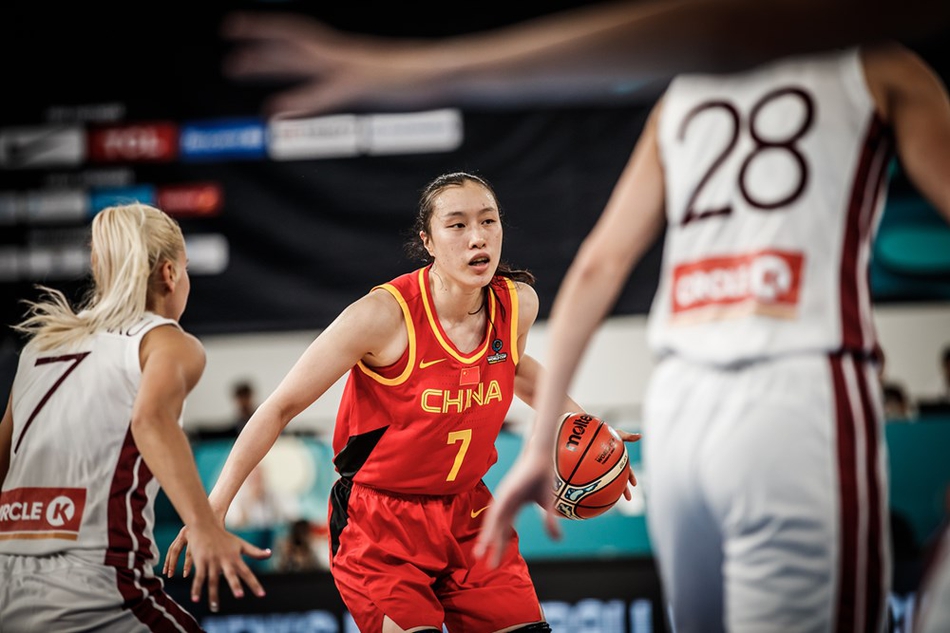 女篮世界杯中国64-61拉脱维亚