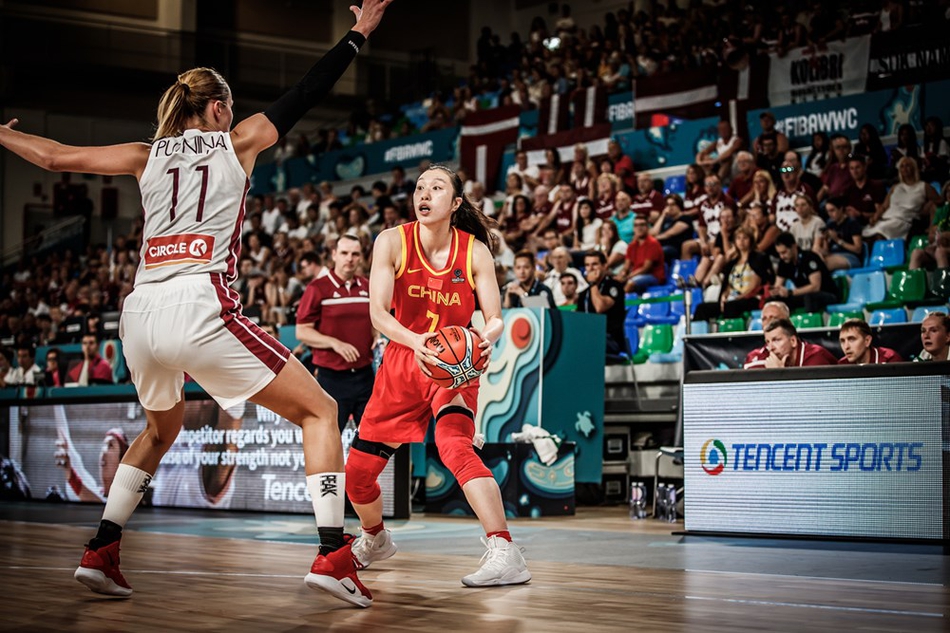 女篮世界杯中国64-61拉脱维亚
