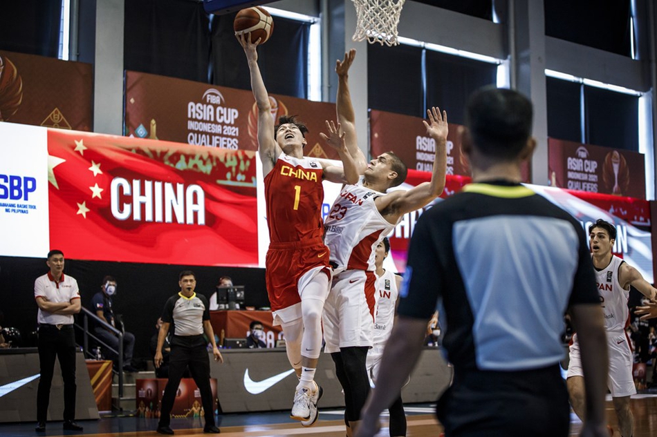 亚预选-中国男篮66-57日本