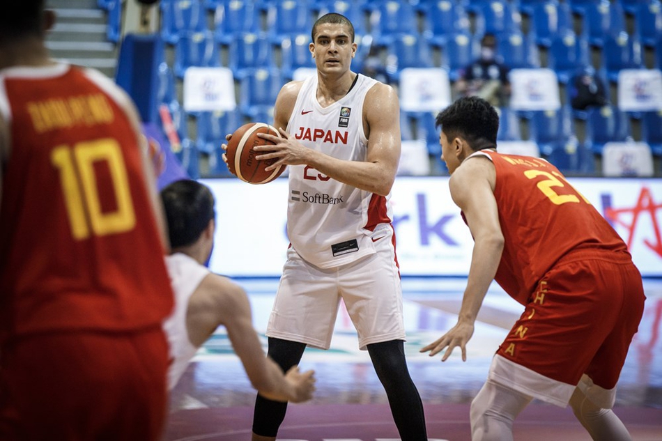 亚预选-中国男篮66-57日本