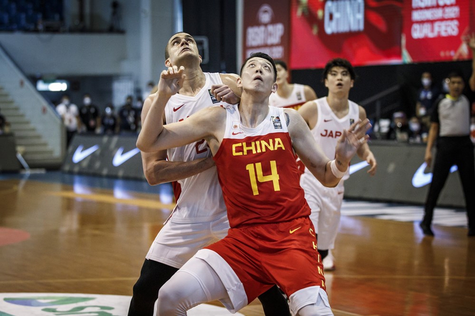 亚预选-中国男篮66-57日本