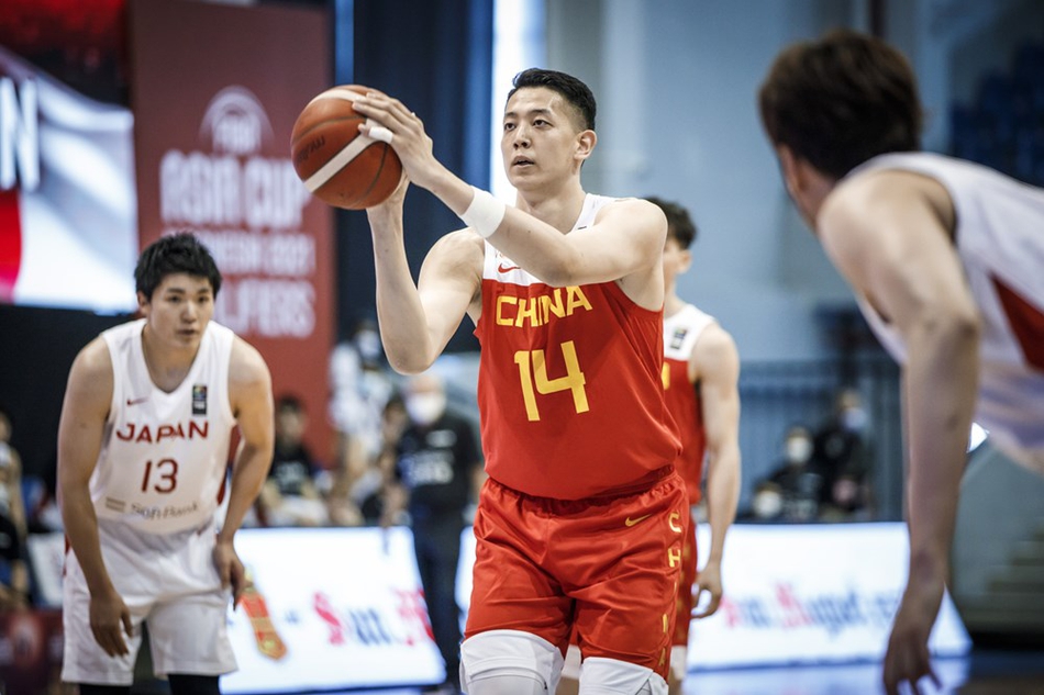 亚预选-中国男篮66-57日本