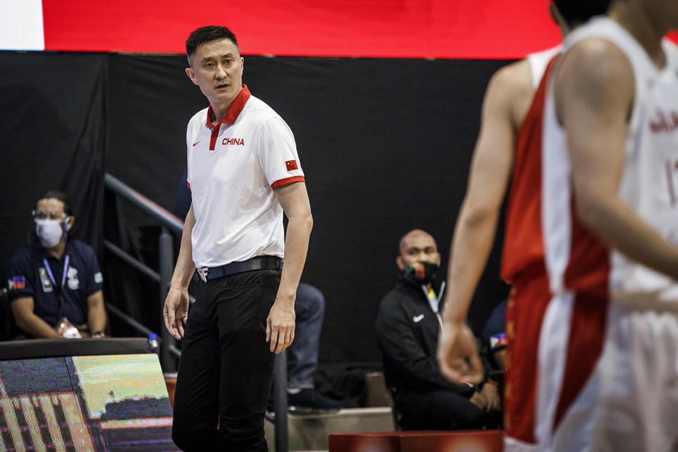 亚预选-中国男篮66-57日本