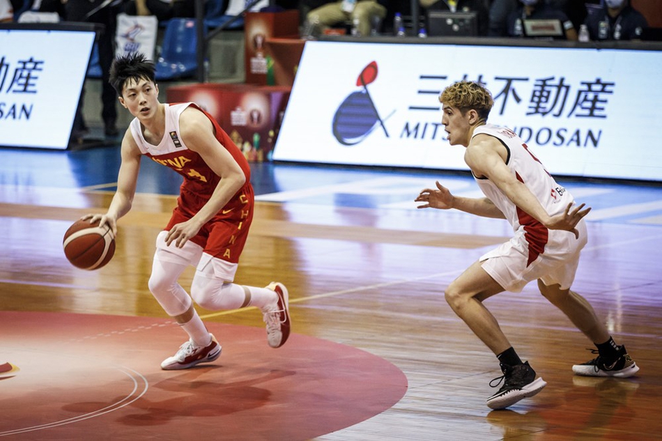 亚预选-中国男篮66-57日本