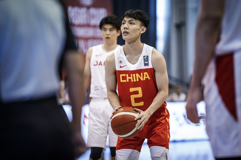 亚预选-中国男篮66-57日本