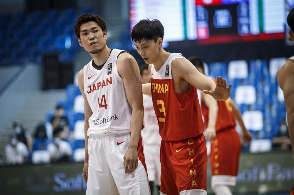 亚预选-中国男篮66-57日本