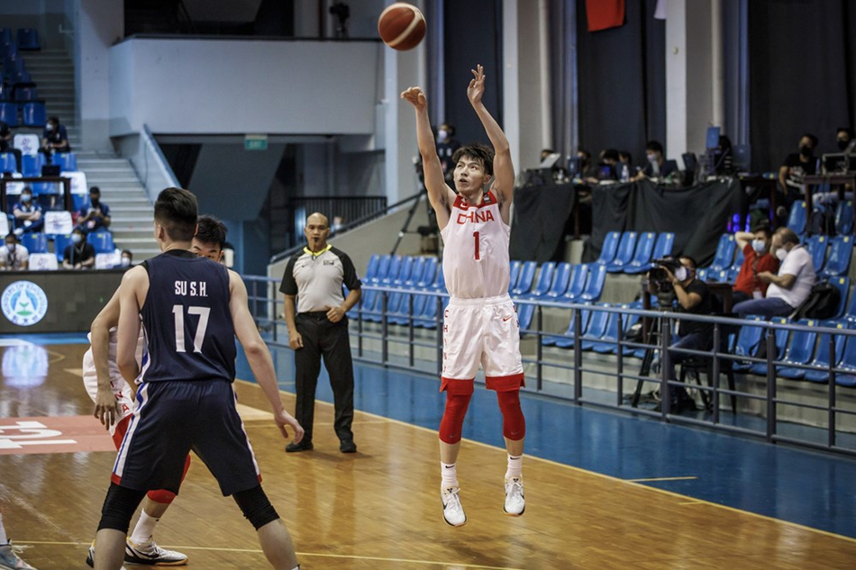 亚预选-中国男篮狂胜中国台北