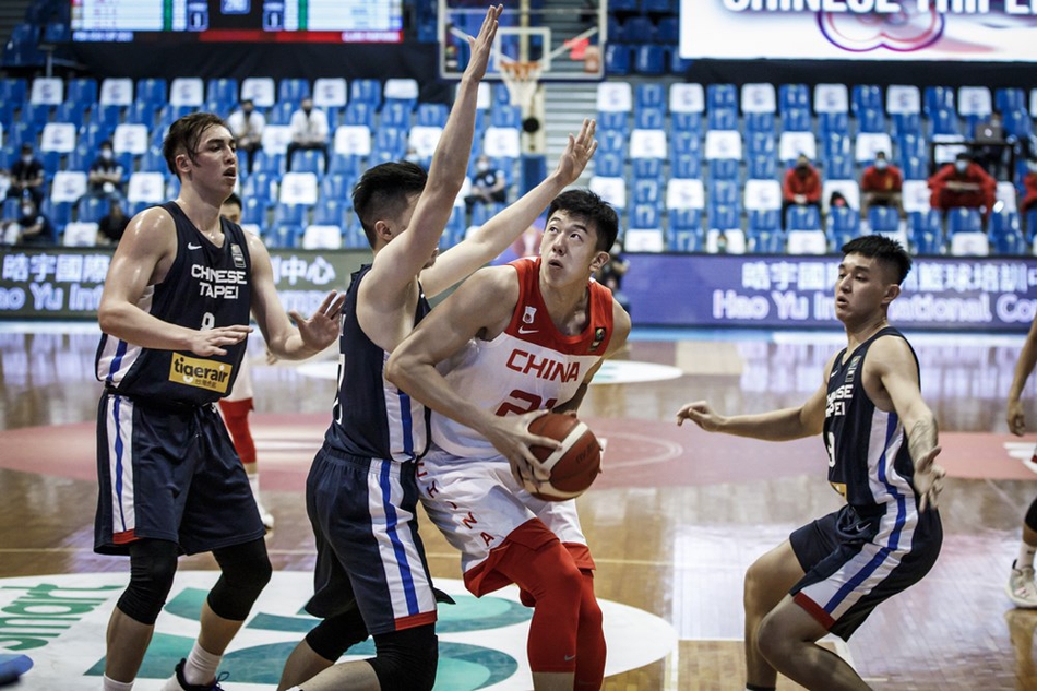 亚预选-中国男篮狂胜中国台北
