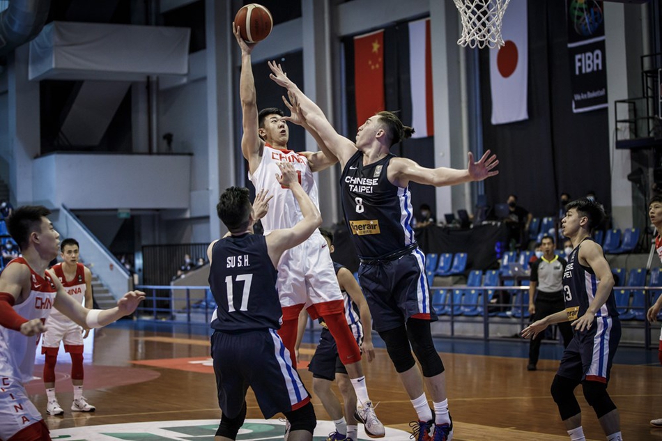 亚预选-中国男篮狂胜中国台北