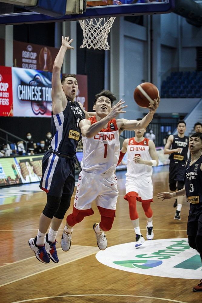 亚预选-中国男篮狂胜中国台北
