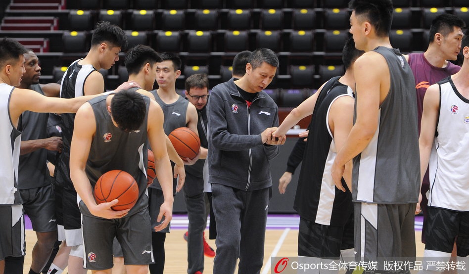 辽宁男篮训练备战