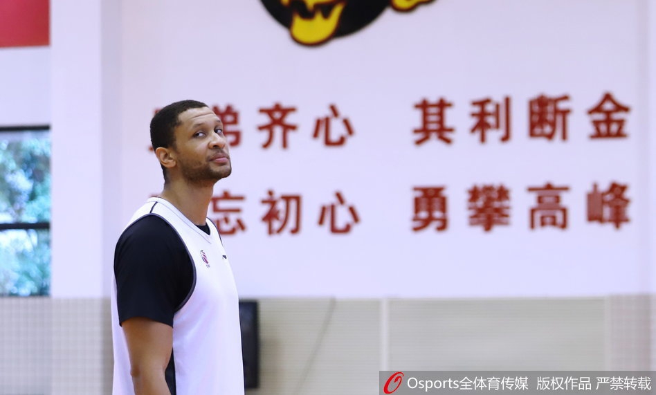 广东男篮训练备战