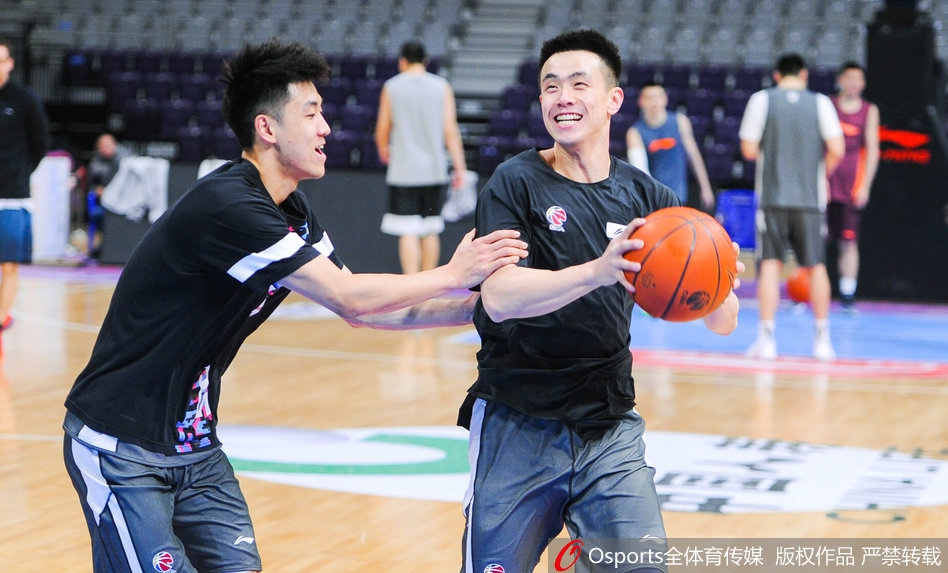 辽宁男篮训练备战