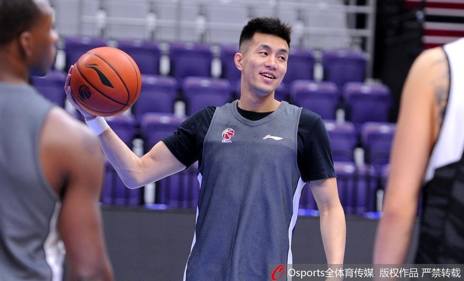 辽宁男篮训练备战