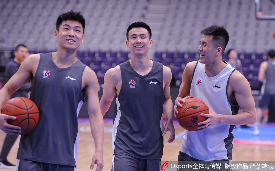 辽宁男篮训练备战