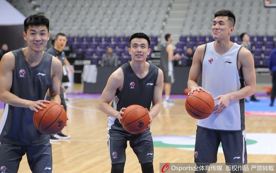 辽宁男篮训练备战