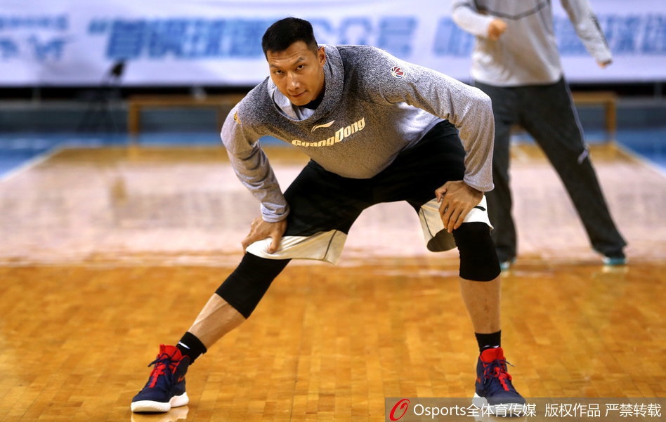 广东男篮训练备战