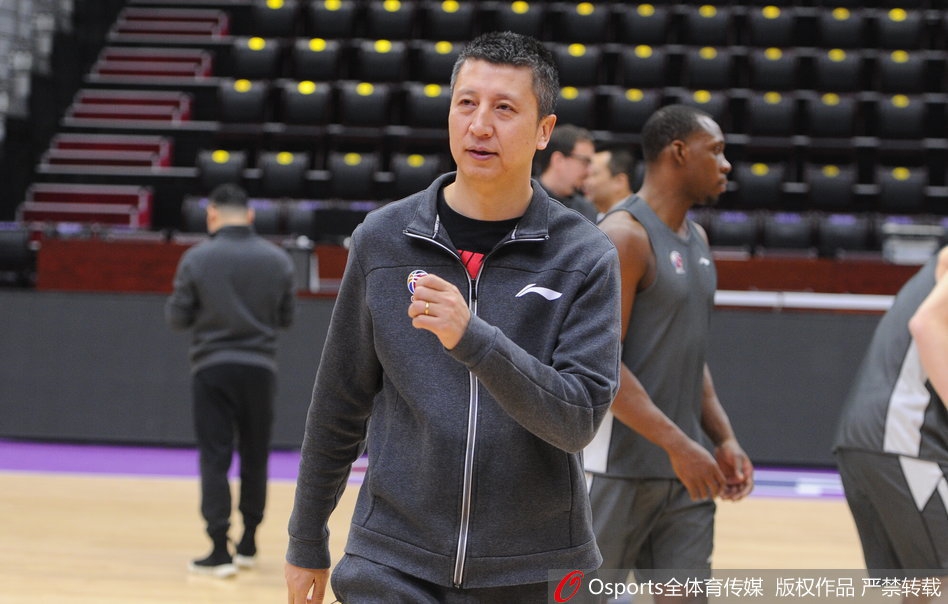 辽宁男篮训练备战