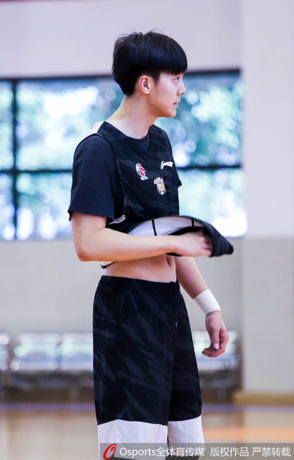 广东男篮训练备战